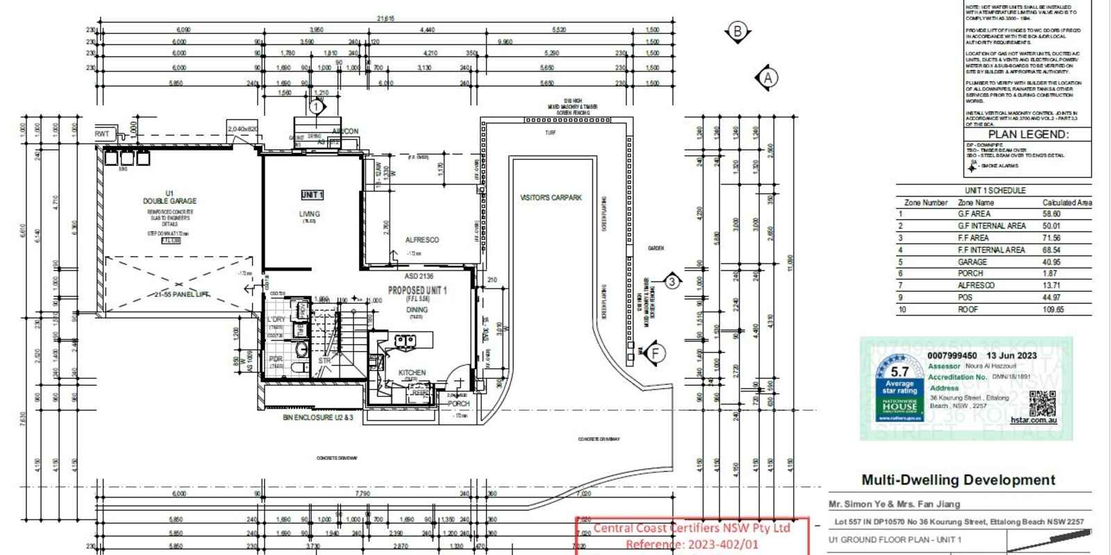 1,2,3/36 Kourung Street Ettalong Beach