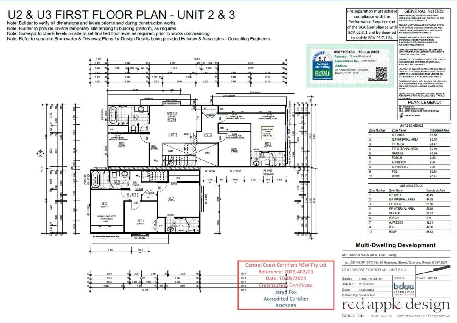 1,2,3/36 Kourung Street Ettalong Beach