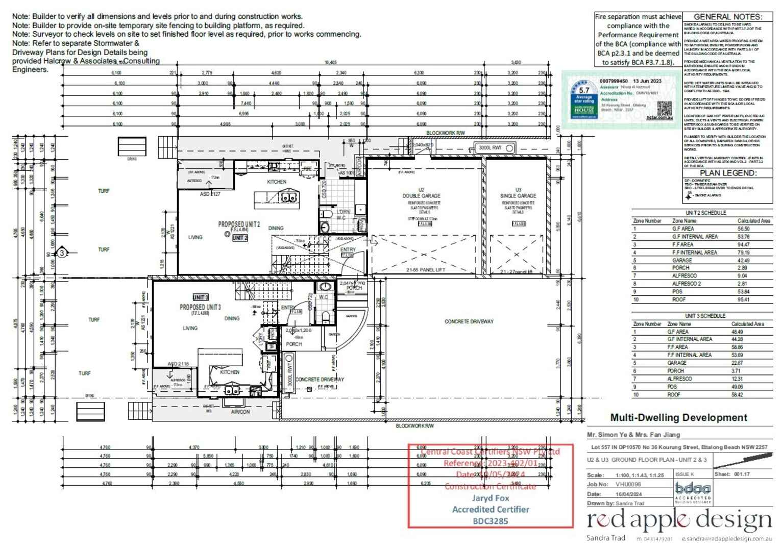 1,2,3/36 Kourung Street Ettalong Beach