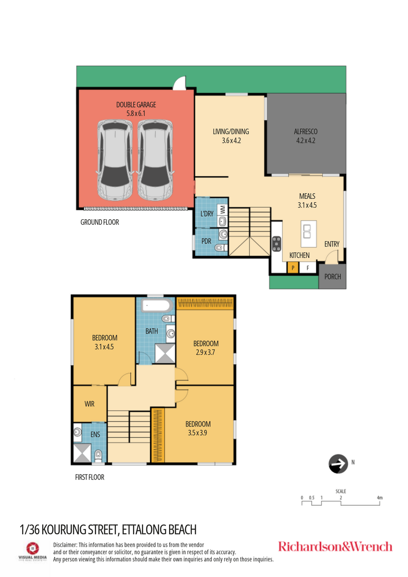 1,2&3/36 Kourung Street Ettalong Beach